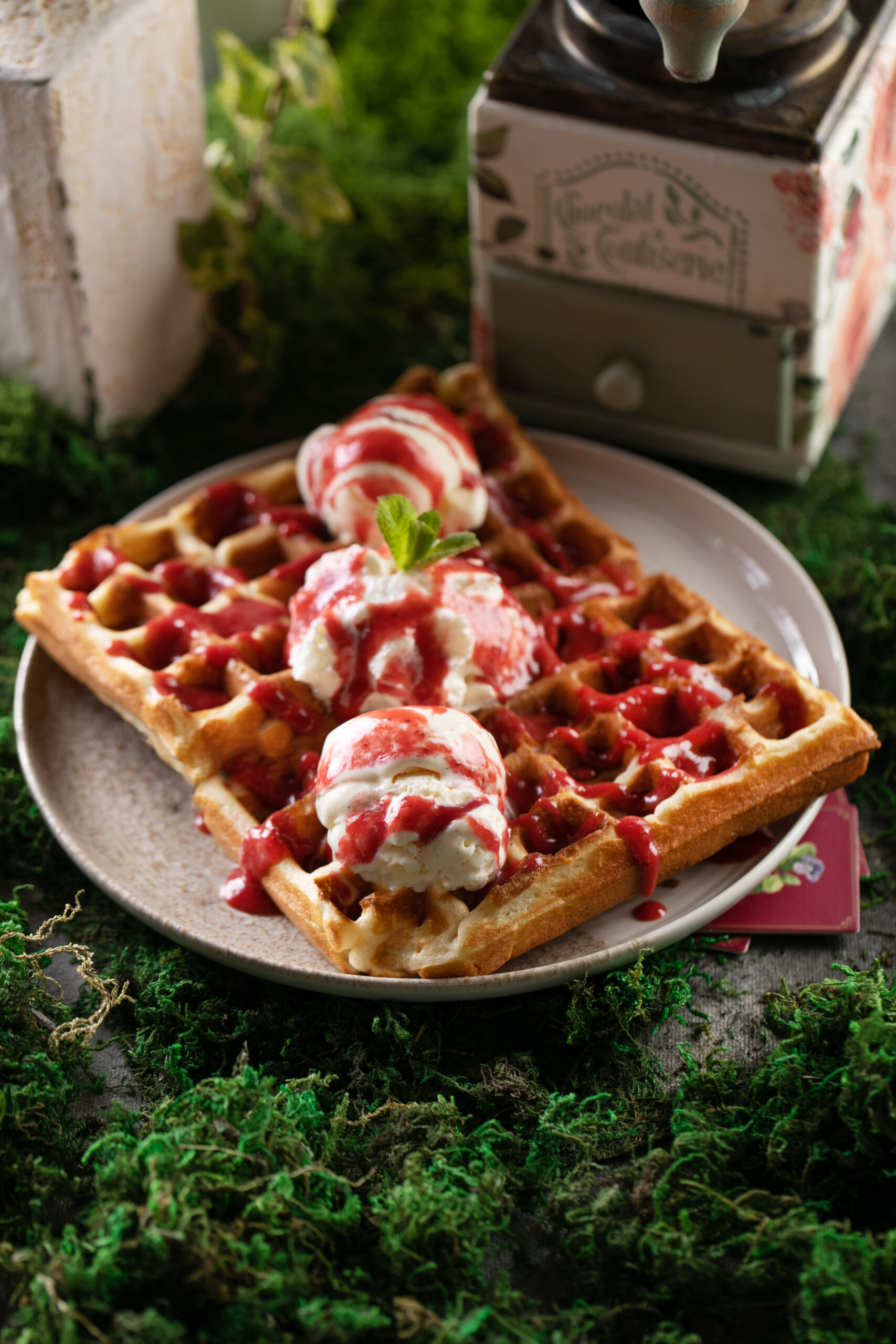 Hausgemachte Erdbeermarmelade
